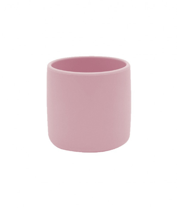 Pahar minikoioi, 100% premium silicone, mini cup &ndash; pinky pink