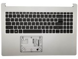 Carcasa superioara cu tastatura palmrest Laptop, Acer, ChromeBook Spin 311 CP311-2H, 6B.HSPN7.030, EAZAU00202A, iluminata, argintie, layout US