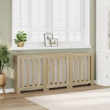 VidaXL Mască pentru calorifer stejar sonoma 205x21,5x83,5 cm lemn 852764