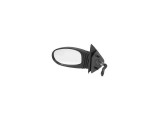 Oglinda exterioara Fiat Seicento (187) 02.1998-11.2010 partea dreapta Best Auto Vest crom convex carcasa neagra reglare parghie fara incalzire