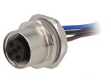 Soclu M12 PIN 3 Femelă IP67 DeviceNet/CANopen