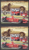 Niger 1998 Cars, Ferrari, Sport, perf.+imperf. sheets, MNH S.245, Nestampilat