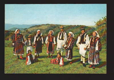 CPIB 19757 CARTE POSTALA - MUNCELUL MARE, HUNEDOARA. COSTUME POPULARE PADURENI foto