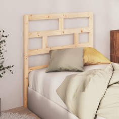 vidaXL Tăblie de pat, 96x4x100 cm, lemn masiv de pin