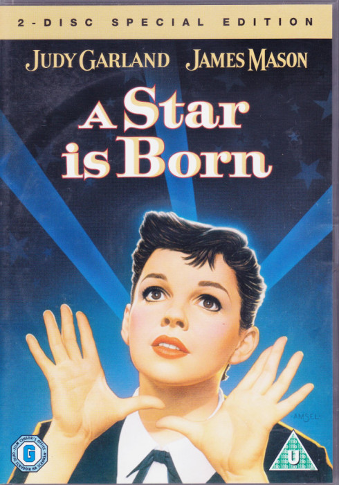 DVD Film de colectie: A Star is Born ( cu Judy Garland; Ed. speciala 2 discuri )