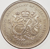 2558 Guernsey 2 Pounds 1993 Elizabeth II (Coronation) km 55, Europa