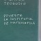Poveste la institutul de matematica D. Nistor Teodosiu