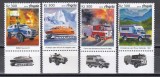 Angola 2019 - Transporturi Speciale, Serie cu Tapsuri, MNH