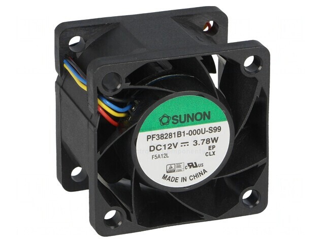 Ventilator axial DC 12V 38x38x28mm