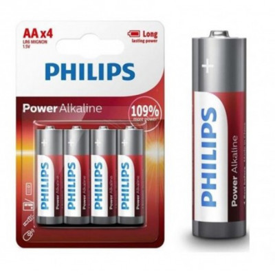 PHILIPS AA R6 Power Alkaline foto