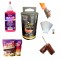 Set pungi solubile PVA nada, incarcator pentru monturi pescuit, activator SPLASH PVA BAG, PVA BAG MIX
