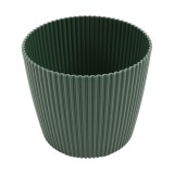 Ghiveci din plastic Milly, verde, D 17 cm