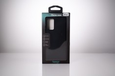 Husa Samsung Galaxy Note 20 Spacer, negru, grosime 2mm, material flexibil silicon + interior cu microfibra &amp;quot;SPPC-SM-GX-N20-SLK&amp;quot; foto