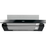 Hota incorporabila Whirlpool AKR 750 G K, 1 motor, 304 m3/h, 60cm, negru-inox