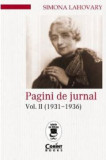 Cumpara ieftin Pagini De Jurnal Vol. Ii (1931-1936), Simona Lahovary - Editura Corint