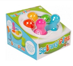 Jucarie Fat Brain Toys Bol de sortare Spinny Pins foto