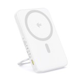 Baterie externa telefon Type-C Qi2 20W Baseus, 5000mAh, alb
