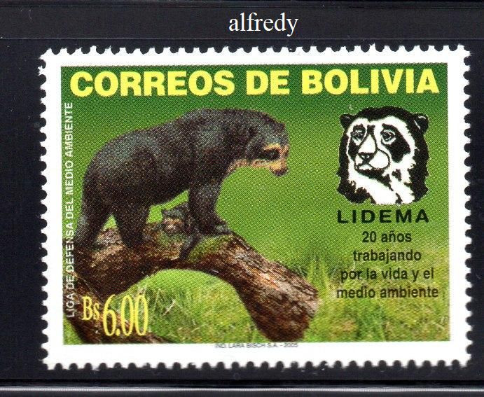 BOLIVIA 2005, Fauna, MNH, serie neuzata