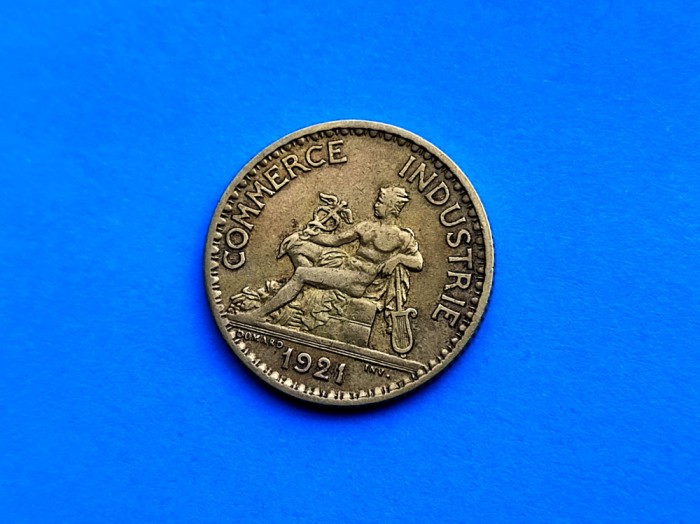 1 Franc 1921 Franta-stare buna