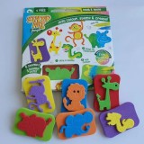 Cumpara ieftin Set creativ cu stampile - Jungle | ImagiMake