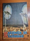 stiinta si tehnica octombrie 1989-vacanta la cort,nicolae teclu