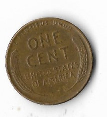 Moneda 1 cent 1951 D - SUA foto