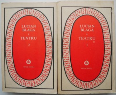 Lucian Blaga - Teatru ( 2 vol. ) foto