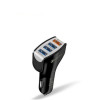Incarcator Auto, 4x USB 3.0 Ultra Fast Charge Culoare Negru, Iso