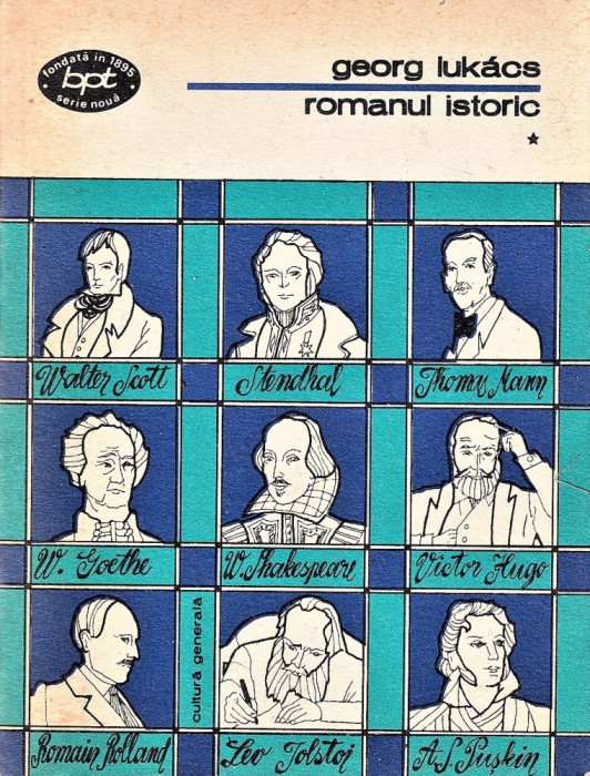 Romanul istoric Georg Lukacs editura Minerva Bucuresti 1978