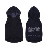 Cumpara ieftin Jacheta pentru catei - AC/DC - Back in Black - Marimea S | Cerda