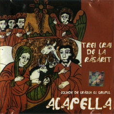 CD Acapella ‎– Trei Crai De La Răsărit, original, holograma