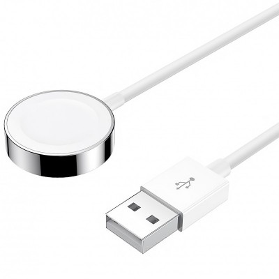 Dock Incarcare Joyroom S-IW001S, Pentru Apple Watch, cu cablu 1.2m, Alb foto