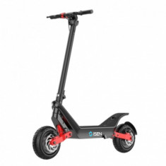 Trotineta electrica pliabila iSEN X10 Negru, 11 inch, 2x 600W, autonomie maxima 100km, viteza pana la 40km h, baterie detasabila 48V 18.2A