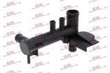Flansa lichid racire VW Transporter T3 1979-1990; motor 1.9, 2.0, 2.1; 251121438A; SRLine, aftermarket