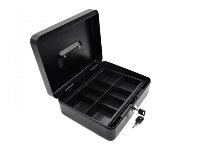 Caseta pentru bani 250x200x90mm cu cheie, GEKO G10902