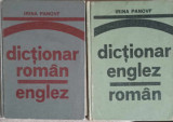 DICTIONAR ROMAN-ENGLEZ, ENGLEZ-ROMAN VOL.1-2-IRINA PANOVF