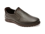 Pantofi casual OTTER maro, 556, din piele naturala