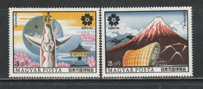 Ungaria 1970 - Expozitia Mondiala EXPO 70 Osaka S/S 1v MNH