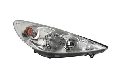 Far PEUGEOT 206+ (2 ), 04.2009-, MAGNETI MARELLI, fata, partea dreapta, tip bec H1+H7; electric; cu motor; foto