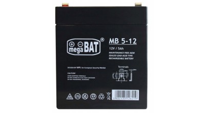 MPLPower AGM baterie gel VRLA 12V 5Ah (90/70/101 mm) foto