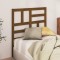 Gossi tablie de pat, maro miere, 96x4x104 cm, lemn masiv de pin