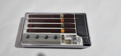 Trusă Rotring Isograph , anii 80 . foto