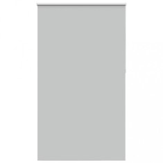 Jaluzea cu rola opaca gri deschis latime material 131,6 cm foto