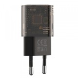 Incarcator Retea XO Design CE05, 30W, 3A, 1 x USB-A - 1 x USB-C, Maro
