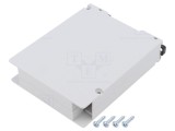 Carcasă pentru şină DIN MASZCZYK, ABS gri, 80mm x 17,7mm x 103mm