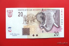 AFRICA DE SUD - 20 Rand 2009 - aUNC foto