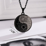 Amuleta &ndash; Medalionul cu Yin si Yang model 2