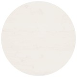vidaXL Blat de masă, alb, &Oslash;70x2,5 cm, lemn masiv de pin