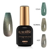 Cumpara ieftin Oja Semipermanenta LUXORISE MAGNETICA - ThermoCharm, Mint Breeze 10ml
