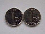 LOT 2 MONEDE DIFERITE BELGIA- 1 FRANK/FRANC 1997, Europa